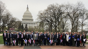 Photo of ACG leaders on Capitol Hill